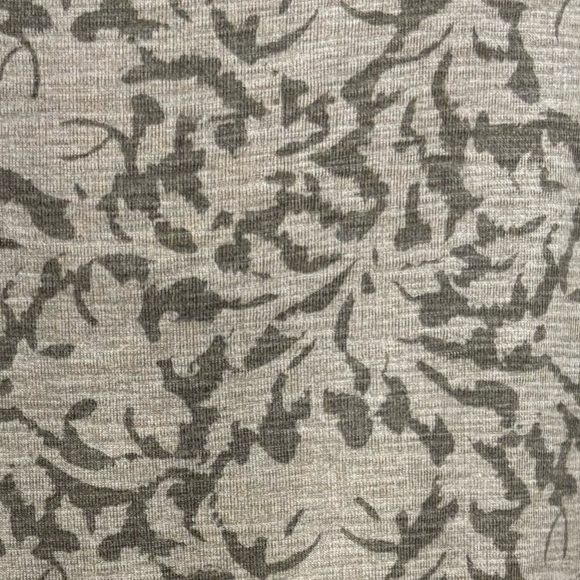 Lauren by Ralph Lauren Beige & Olive Pattern Crochet Macrame Tank Top Size XL - Picture 10 of 10